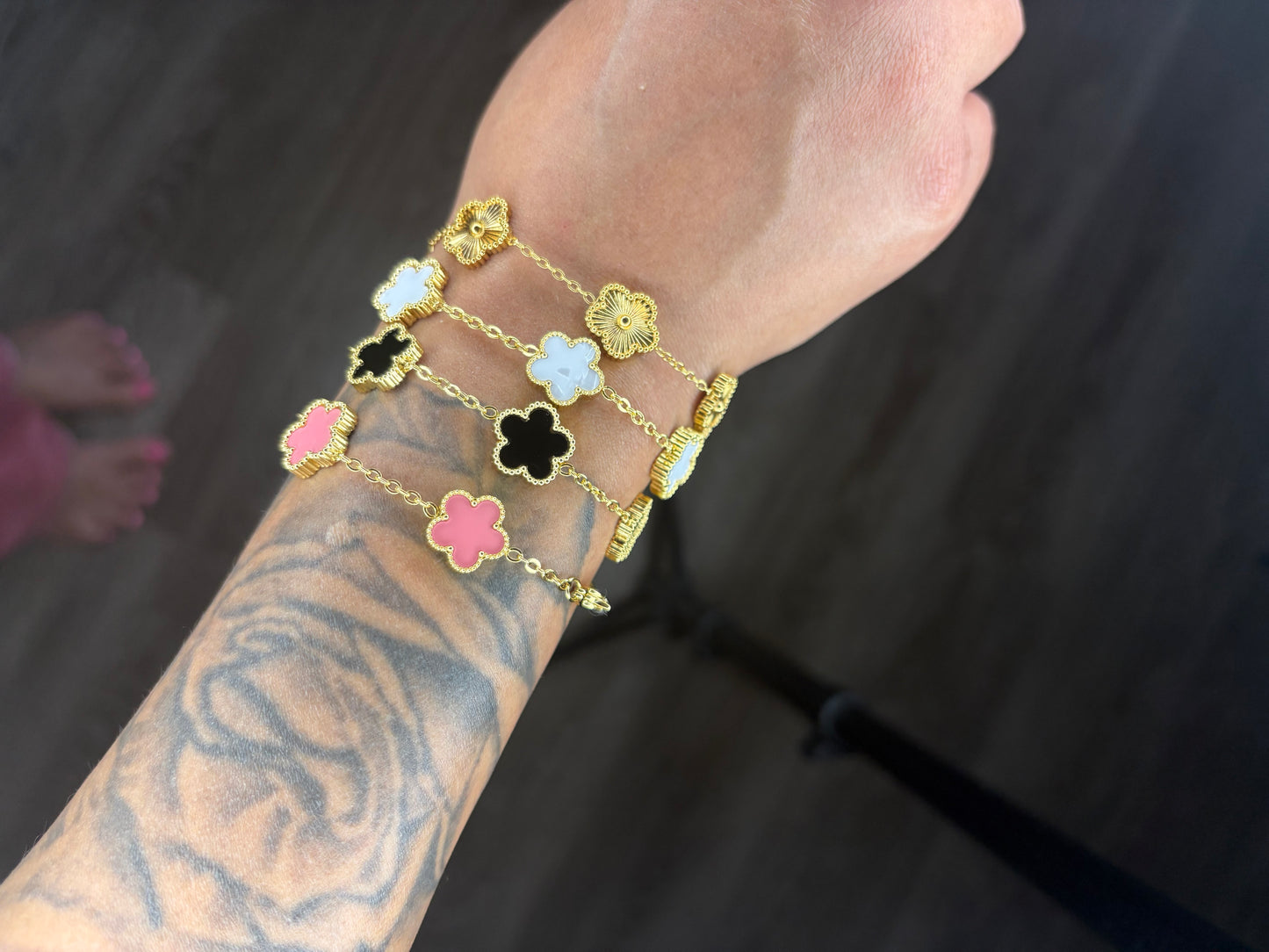 Clover bracelet
